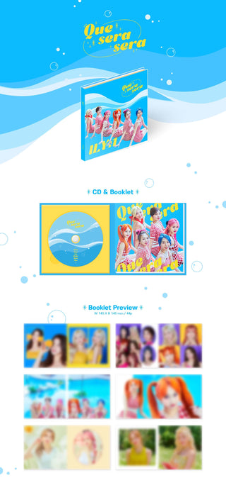 ILY:1 2nd Single Album Que Sera Sera Inclusions CD Booklet Booklet Preview