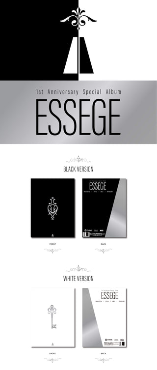 TAN 1st Anniversary Special Album ESSEGE (Platform Version) BLACK / WHITE Version