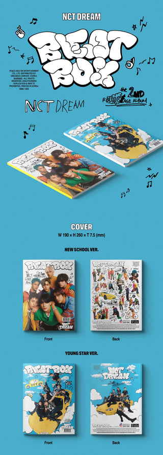  NCT DREAM Repackage Beatbox (Photobook Ver.) Inclusions Cover