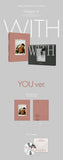 Jinyoung Chapter 0: WITH - YOU Version Inclusions Photobook Cover CD + Envelope