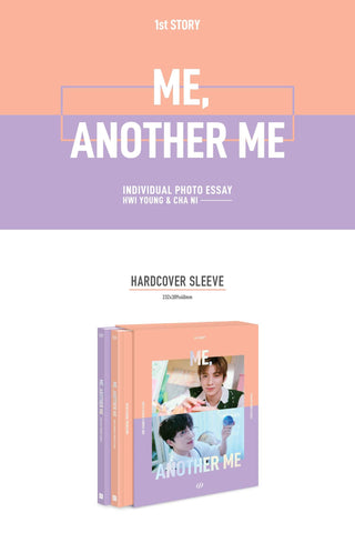 SF9 HWIYOUNG & CHANI’S PHOTO ESSAY 'ME, ANOTHER ME' Inclusions Hardcover Sleeve