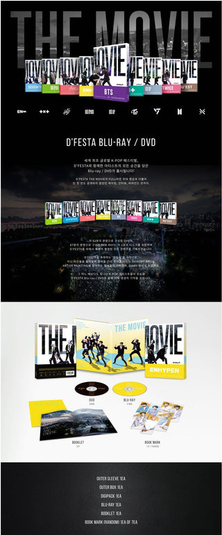 ENHYPEN D'FESTA THE MOVIE Blu-ray Inclusions Album Info