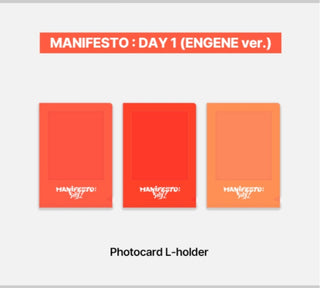 ENHYPEN MANIFESTO: DAY 1 (ENGENE Version) Inclusions Photocard L-holder