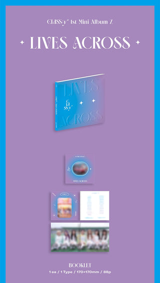 CLASS:y 1st Mini Album Z 'LIVES ACROSS' Inclusions Booklet