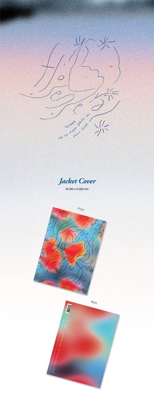 Yesung 1st Full Album Special Version - Floral Sense Inclusions Jacket Cover