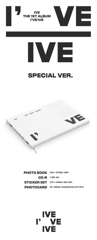 IVE 1st Full Album I've IVE - Special Version Inclusions Album Info