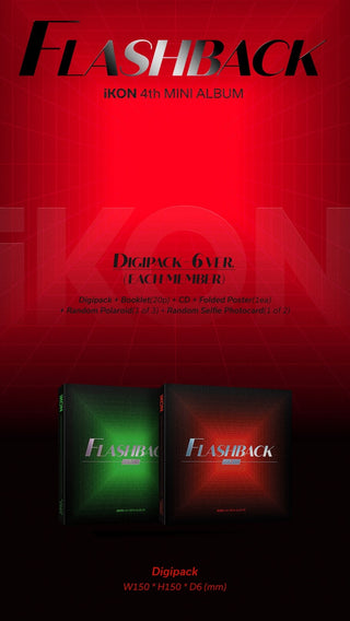 iKON FLASHBACK (Digipack Version) Inclusions Album Info