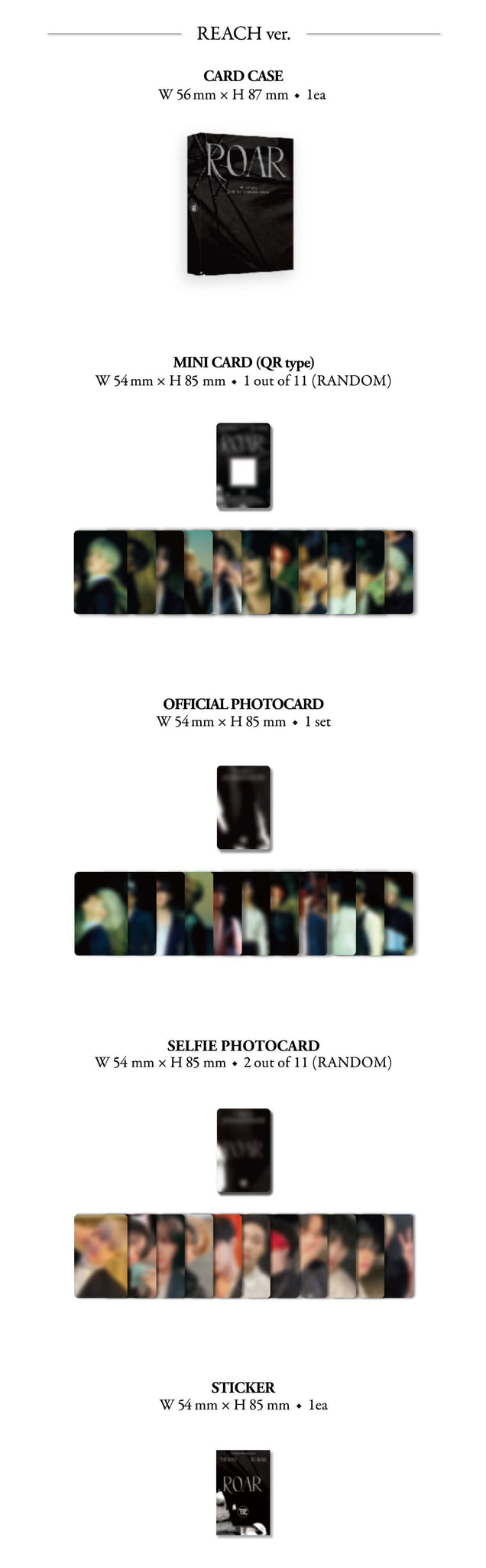 THE BOYZ BE AWAKE (Platform Ver.) - REACH Version Inclusions Card Case Mini Card QR Type Official Photocard Selfie Photocard Sticker