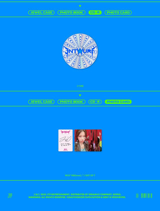 NMIXX 2nd Single Album ENTWURF Jewel Version Inclusions CD Photocard