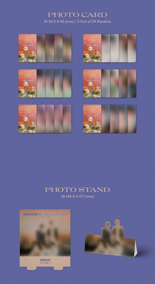ASTRO Drive to the Starry Road - Road Version Inclusions Photocards Photo Stand