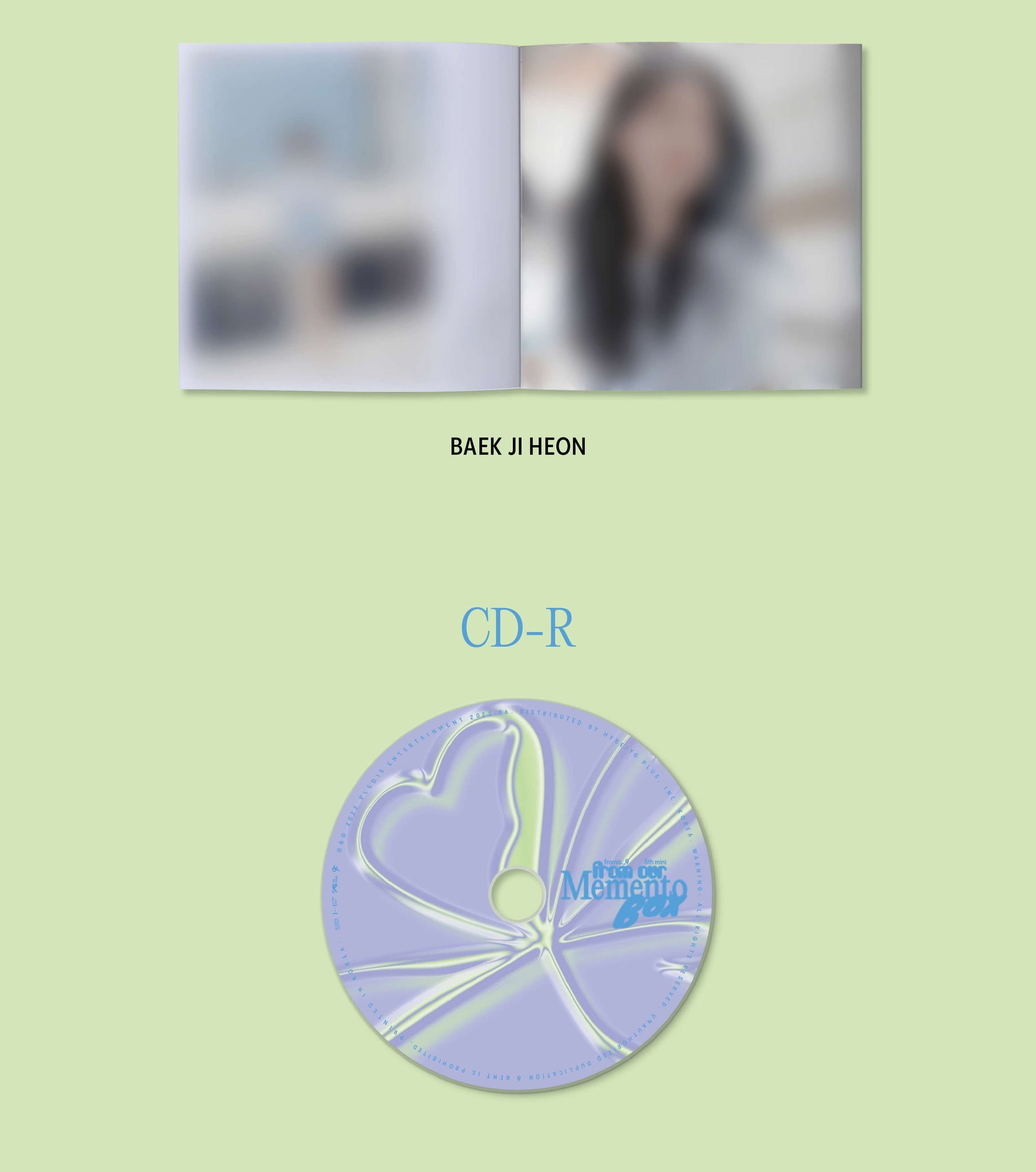 fromis_9 from our Memento Box Inclusions Booklet CD