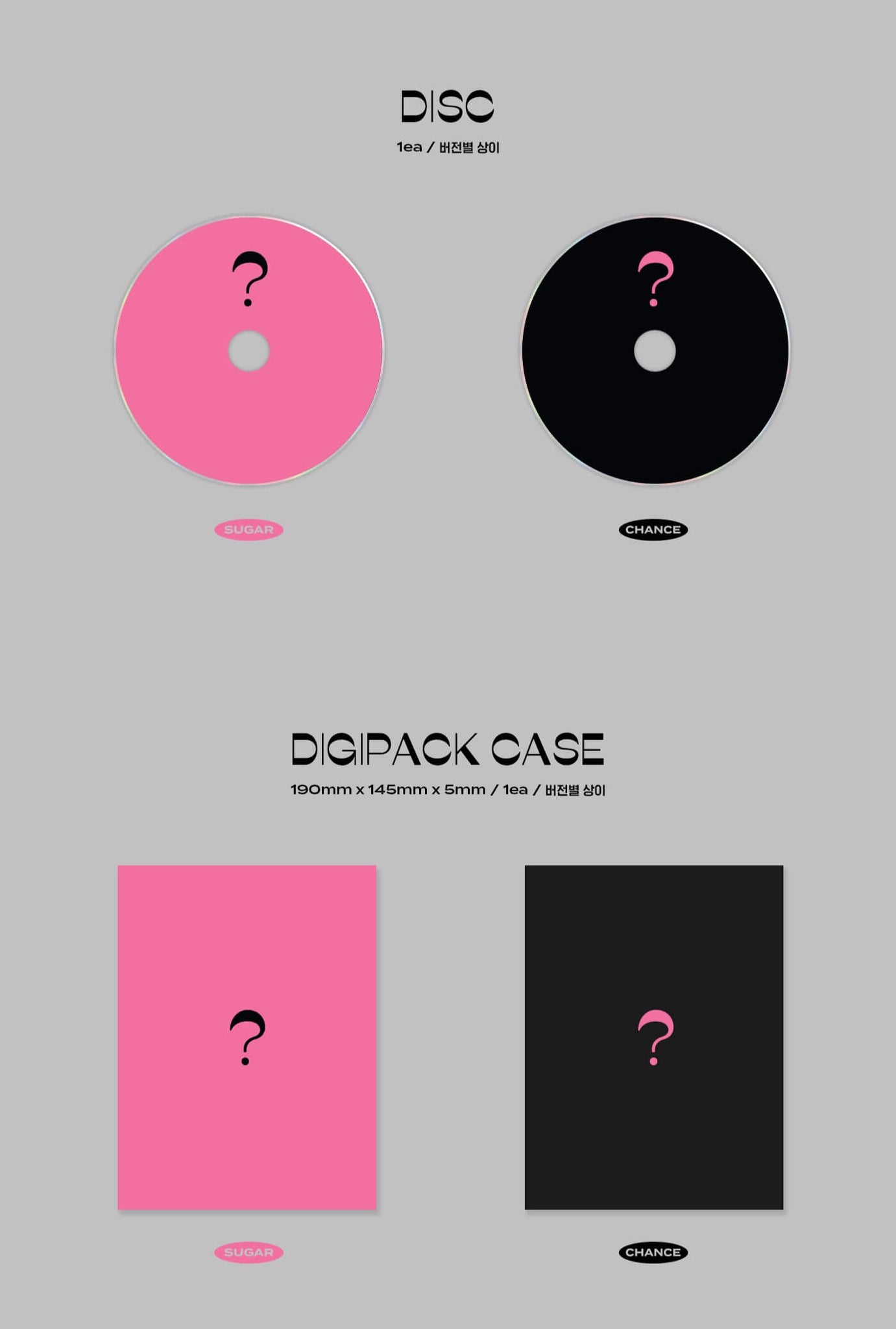 AB6IX 6th Mini Album TAKE A CHANCE Inclusions CD Digipack Case