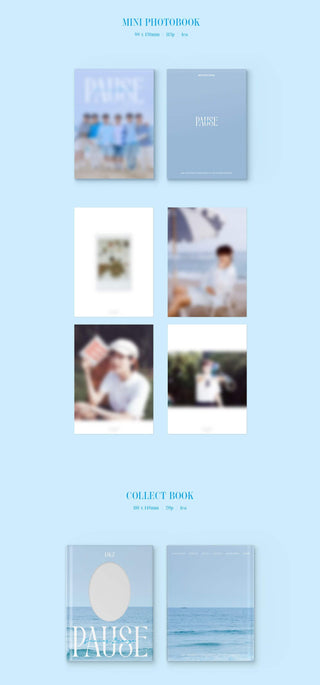 DKZ 2022 SUMMER KIT PAUSE Inclusions Mini Photobook Collect Book