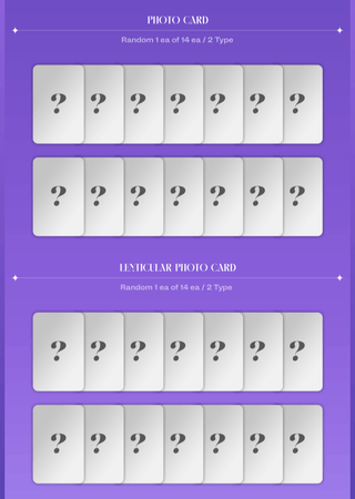 CLASS:y 2nd Mini Album Day & Night Inclusions Photocard Lenticular Photocard