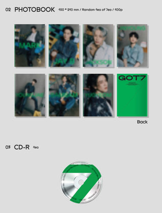 GOT7 Mini Album GOT7 Inclusions Photobook CD