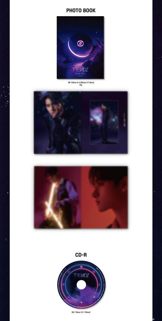 TRENDZ 2nd Mini Album BLUE SET Chapter 2. CHOICE Inclusions Photobook CD