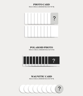 DKB 5th Mini Album Autumn Inclusions Photocard Polaroid Photo Magnetic Card
