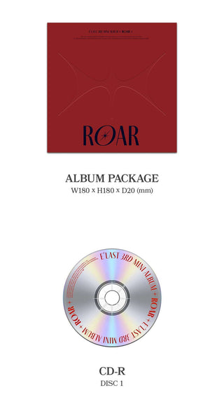 E'LAST 3rd Mini Album ROAR - Red Version Inclusions Album Package CD