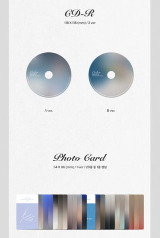 Kwon Eun Bi 2nd Mini Album Color Inclusions CD Photocard