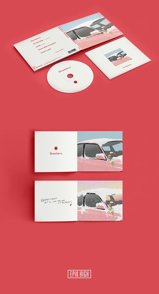 Epik High 3rd EP Strawberry Inclusions CD