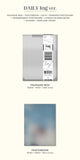 Jeong Eun Ji Remake Album log Daily log Version Inclusions Package Box Photobook