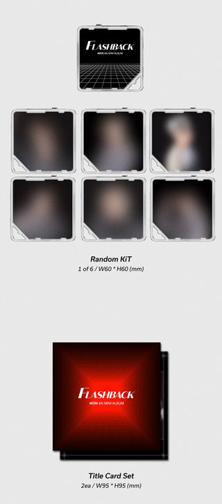 iKON FLASHBACK (KiT Version) Inclusions Random KiT Title Card Set