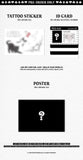 (G)I-DLE I FEEL - Cat Version Inclusions Pre-order Only Tattoo Sticker ID Card Sticker