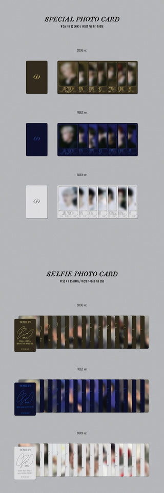 SF9 12th Mini Album THE PIECE OF9 Inclusions Special Photocard Selfie Photocard