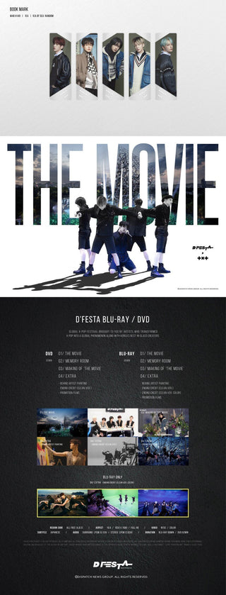 TXT D'FESTA THE MOVIE DVD Inclusions Bookmark