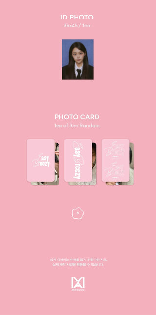 Jueun 1st Single Album Easy Breezy Inclusions ID Photo Photocard