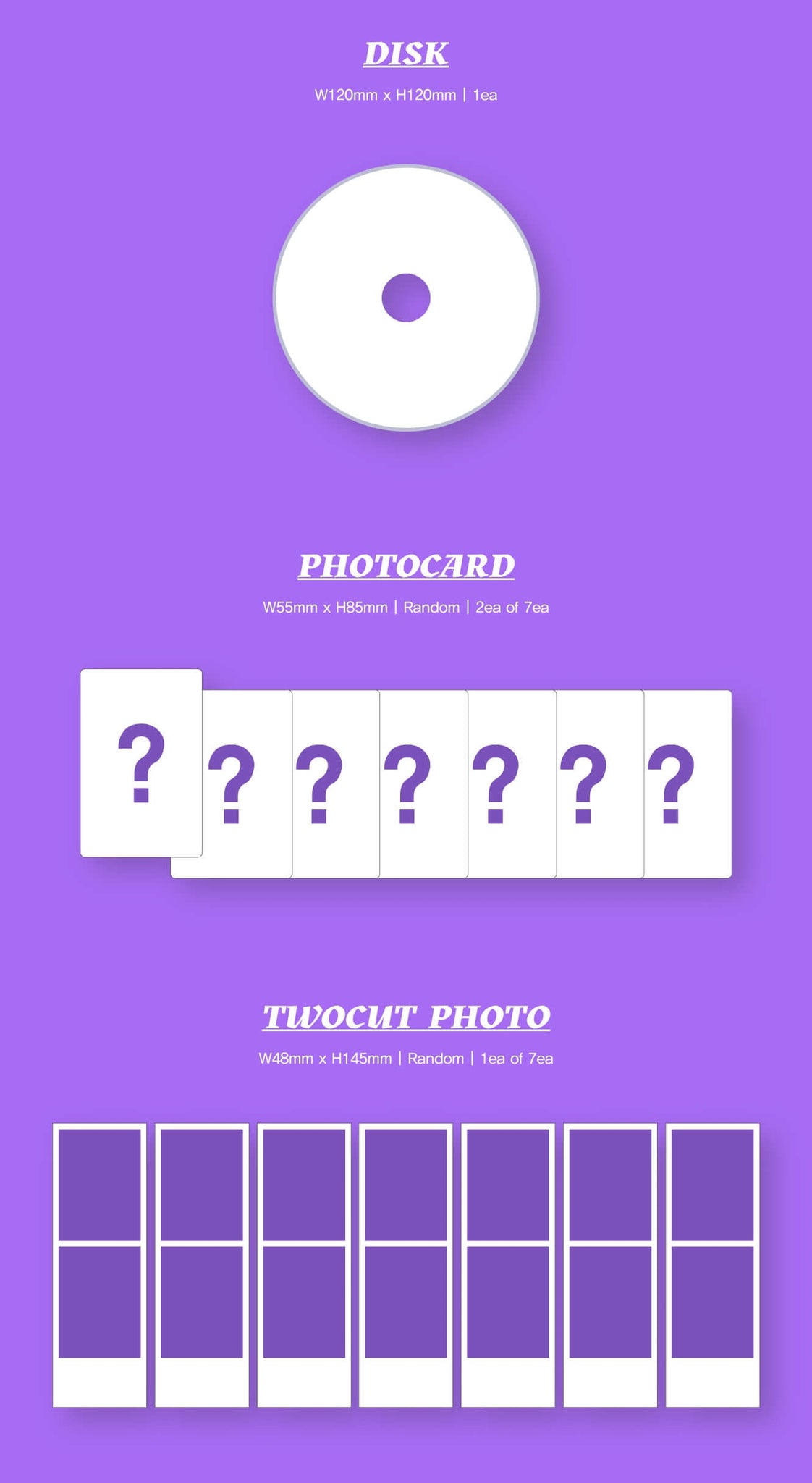 ICHILLIN' 1st Mini Album Bridge of Dream Inclusions CD Photocards 2Cut Photo