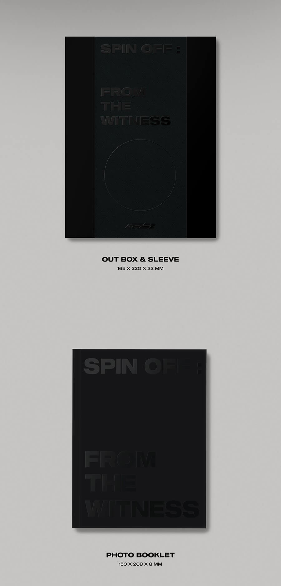 ATEEZ SPIN OFF: FROM THE WITNESS Limited Edition - WITNESS Version Inclusions Out Box Booklet