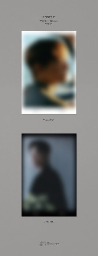 Chen 3rd Mini Album Last Scene (Photobook Version) Inclusions Poster