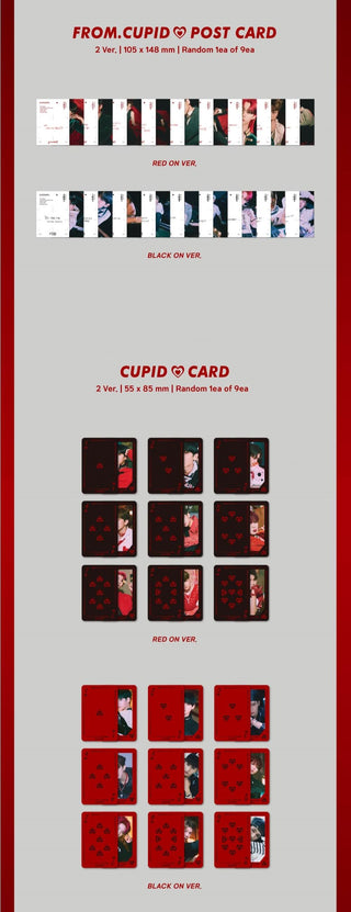 YOUNITE 3rd Mini Album YOUNI-ON Inclusions From Cupid Postcard Cupid Card