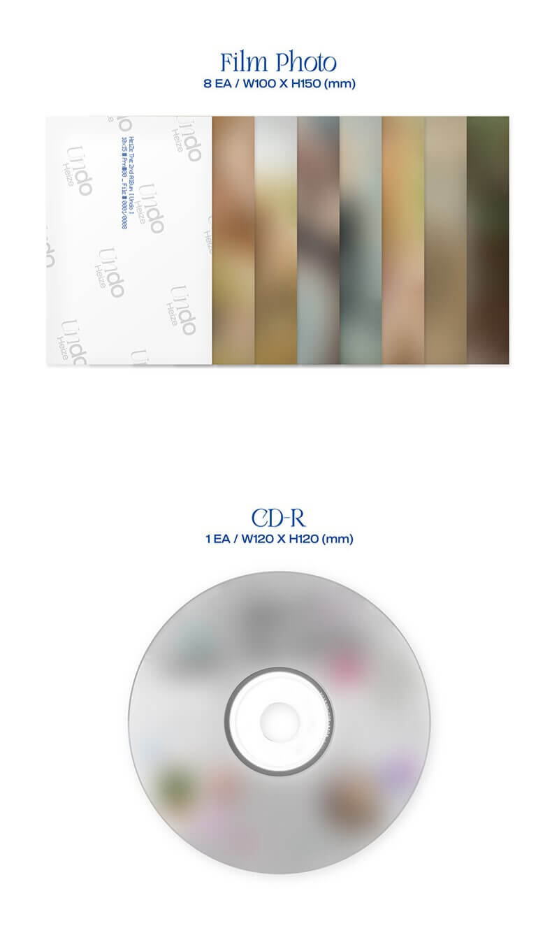 Heize 2nd Full Album Undo Inclusions Film Photo CD