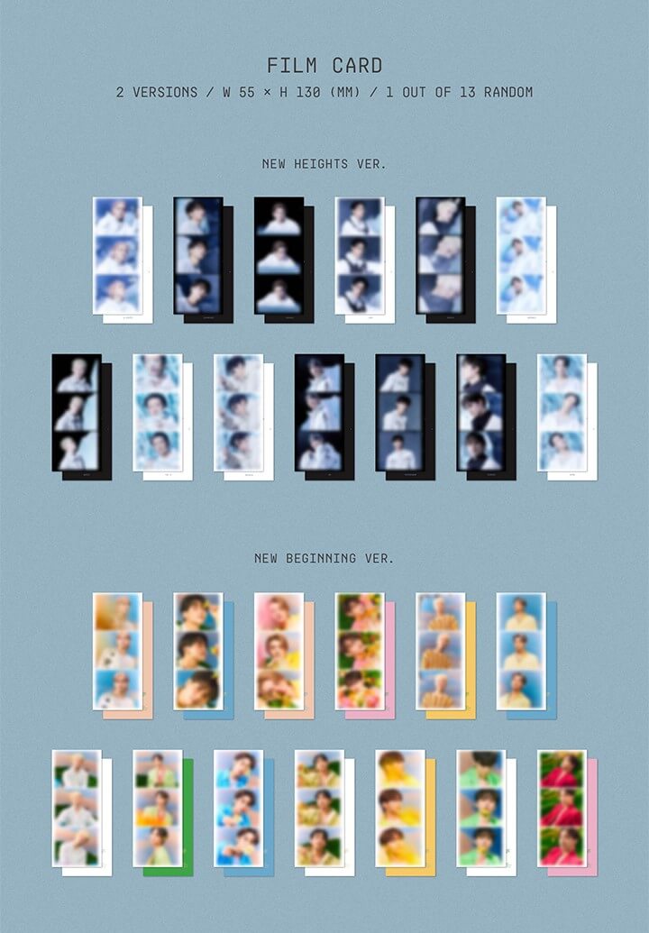 SEVENTEEN Repackage SECTOR 17 Inclusions Film Card