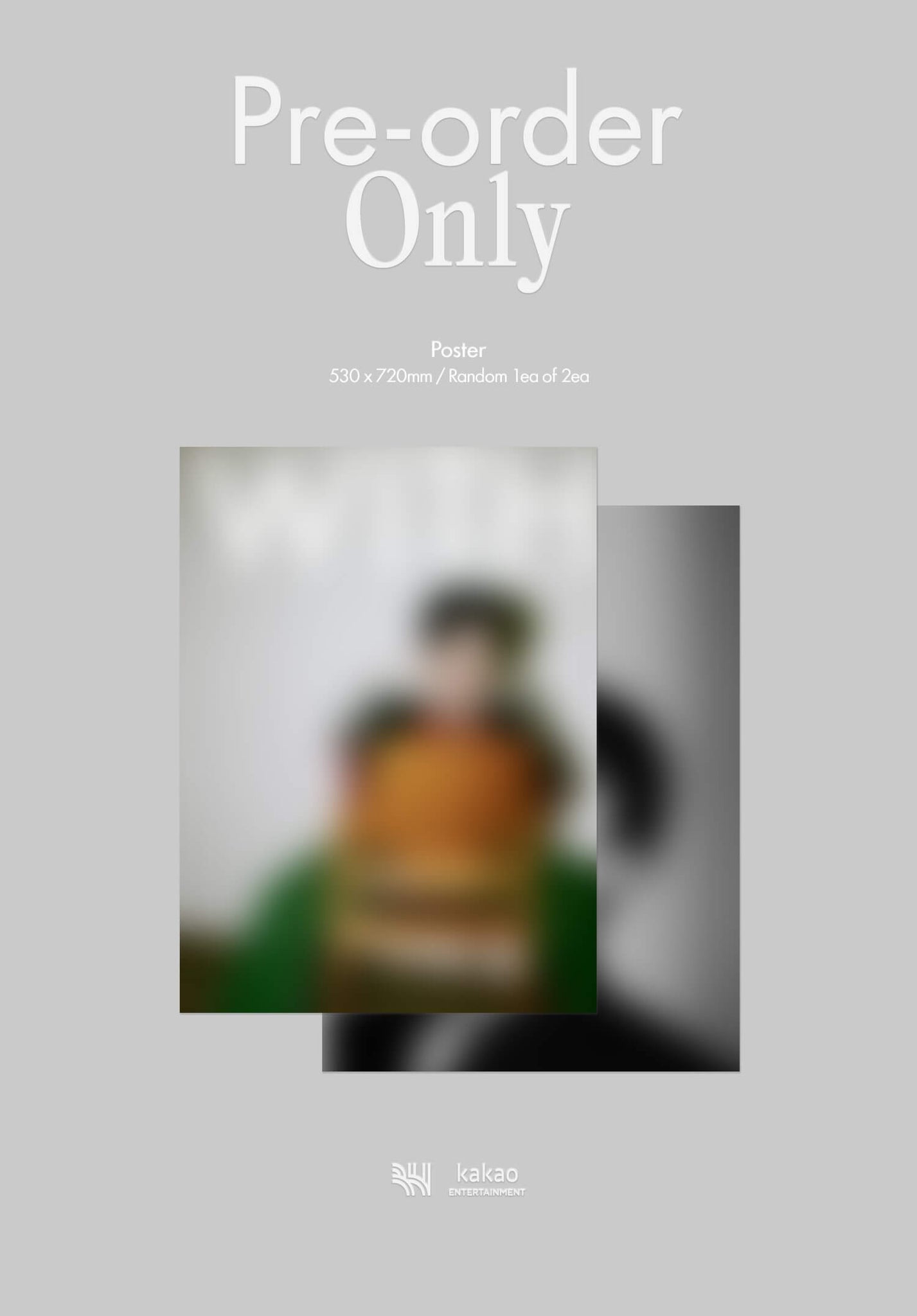 Jinyoung Chapter 0: WITH - ME Version Inclusions Pre-order Only Poster