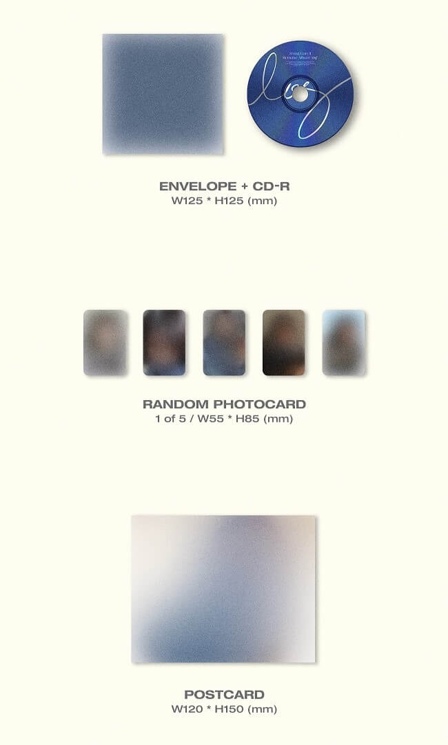 Jeong Eun Ji Remake Album log Special log Version Inclusions CD + Envelope Random Photocard Postcard
