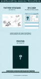 (G)I-DLE I FEEL - Butterfly Version Inclusions Pre-order Only Tattoo Sticker ID Card Sticker