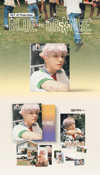 NCT 127 Photobook BLUE TO ORANGE - Taeyong Version