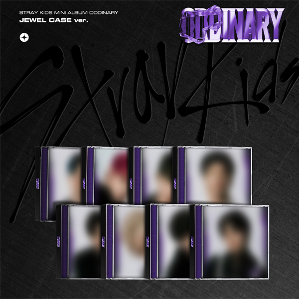 Stray Kids 6th Mini Album ODDINARY Jewel Case Version