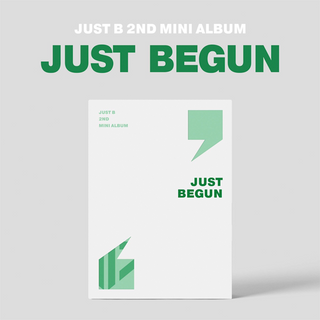 JUST B 2nd Mini Album JUST BEGUN - WHITE Version