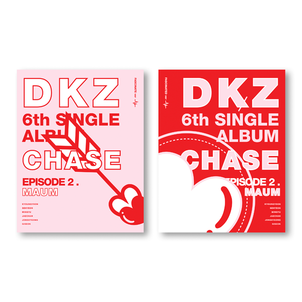 DKZ 6th Single Album CHASE EPISODE 2. MAUM - FASCINATE / FASCINATED Version