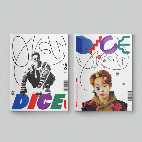 Onew 2nd Mini Album DICE (Photobook Version) ROLLING + DICE Version