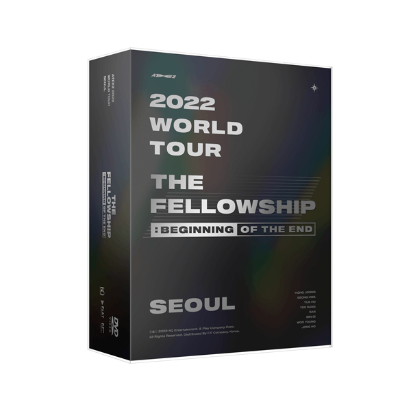 ATEEZ THE FELLOWSHIP: BEGINNING OF THE END SEOUL DVD