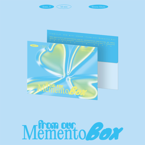 fromis_9 5th Mini Album from our Memento Box - Weverse Albums Version