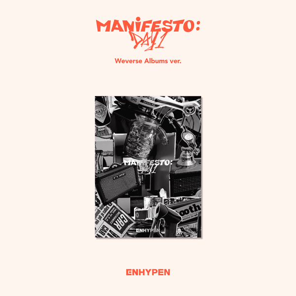 ENHYPEN 3rd Mini Album MANIFESTO : DAY 1 - Weverse Albums Version