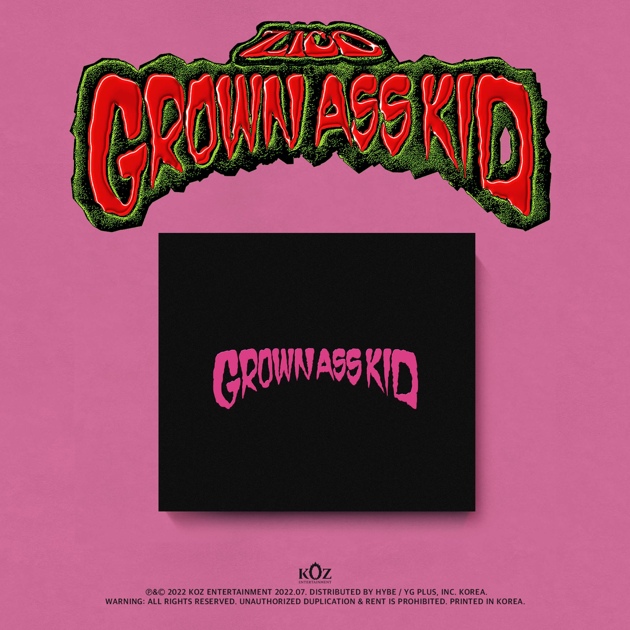 ZICO - Grown Ass Kid (Jewel Version)