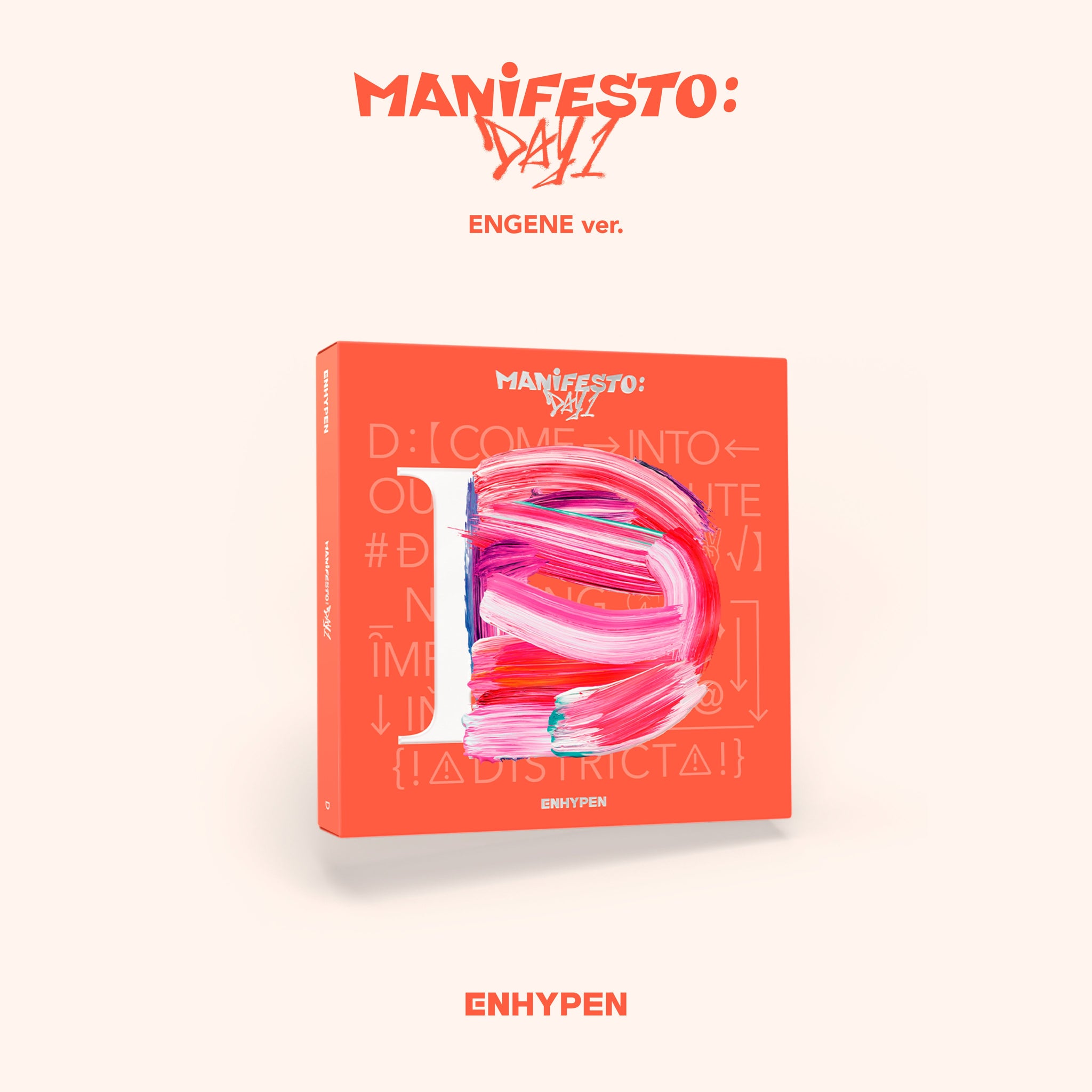 ENHYPEN 3rd Mini Album MANIFESTO: DAY 1 (ENGENE Version) - D Version