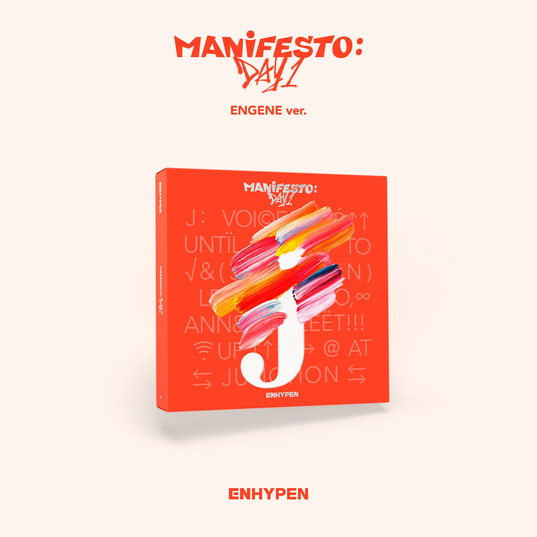 ENHYPEN 3rd Mini Album MANIFESTO: DAY 1 (ENGENE Version) - J Version
